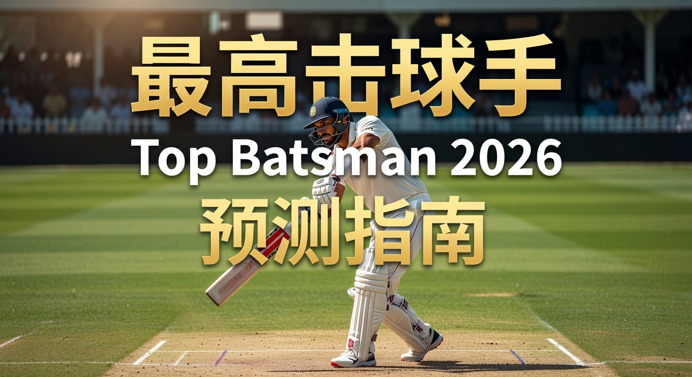 最高击球手 Top Batsman｜2026年赛场观察与判断