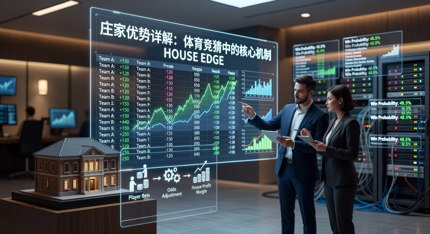 庄家优势 house edge：体育下注成本与胜率解析