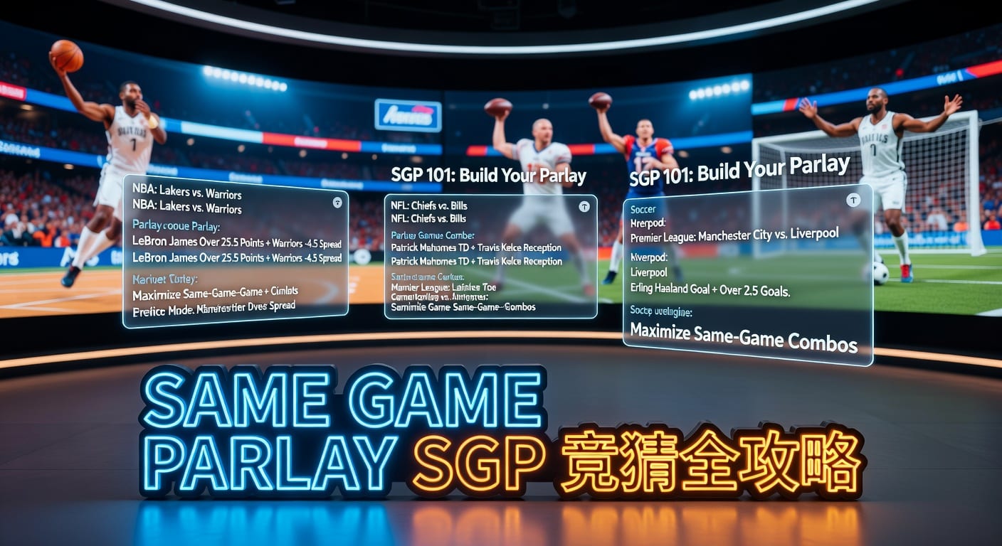 same game parlay SGP 实战拆解：投注技巧与风险控制