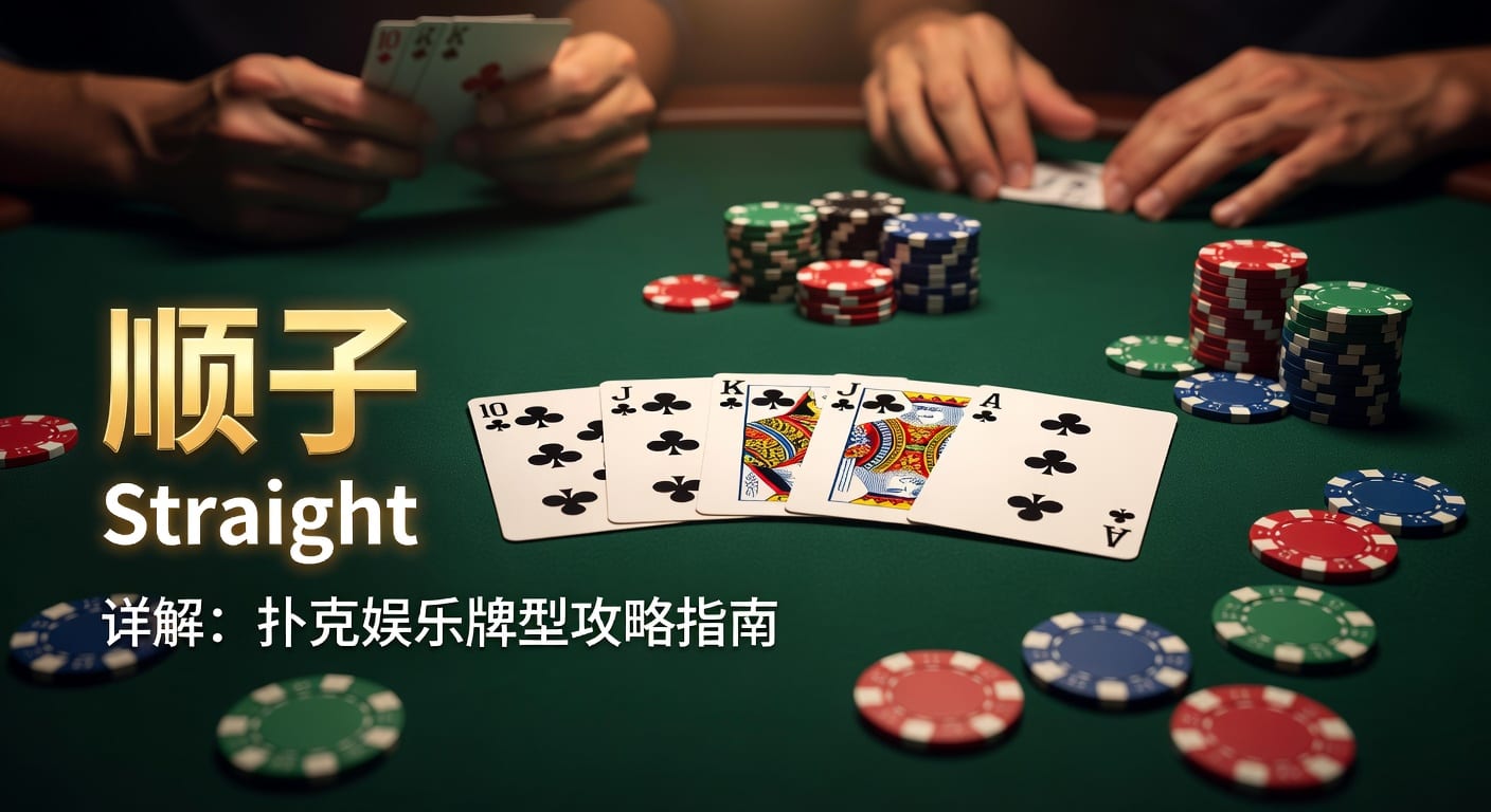顺子 straight 识别与牌局判断｜林帝pg