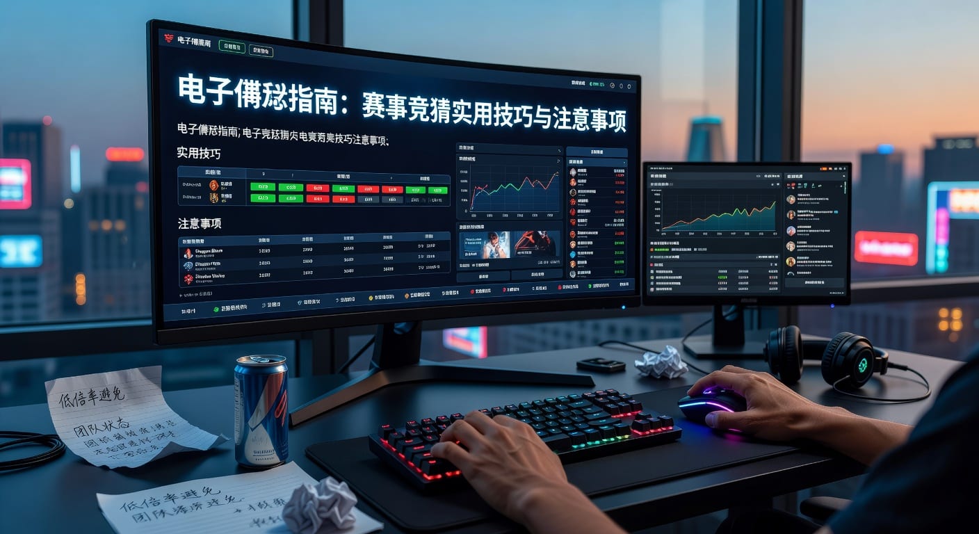 电子博彩：体育用户视角的玩法与风险解析